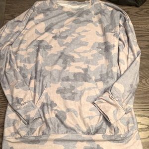 Camo sweater